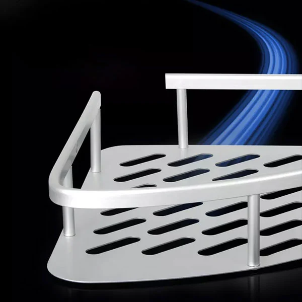 Rustproof Stainless Steel Bathroom Shelf